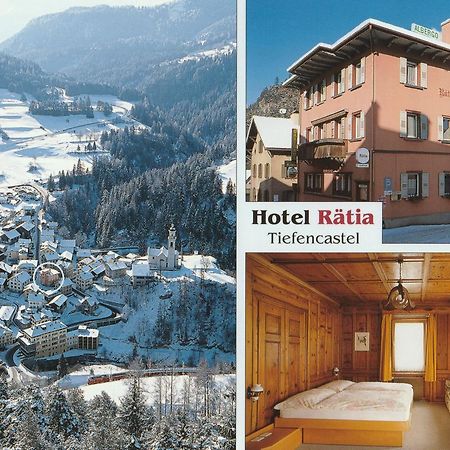 Hotel Raetia 티에펜카스텔 외부 사진