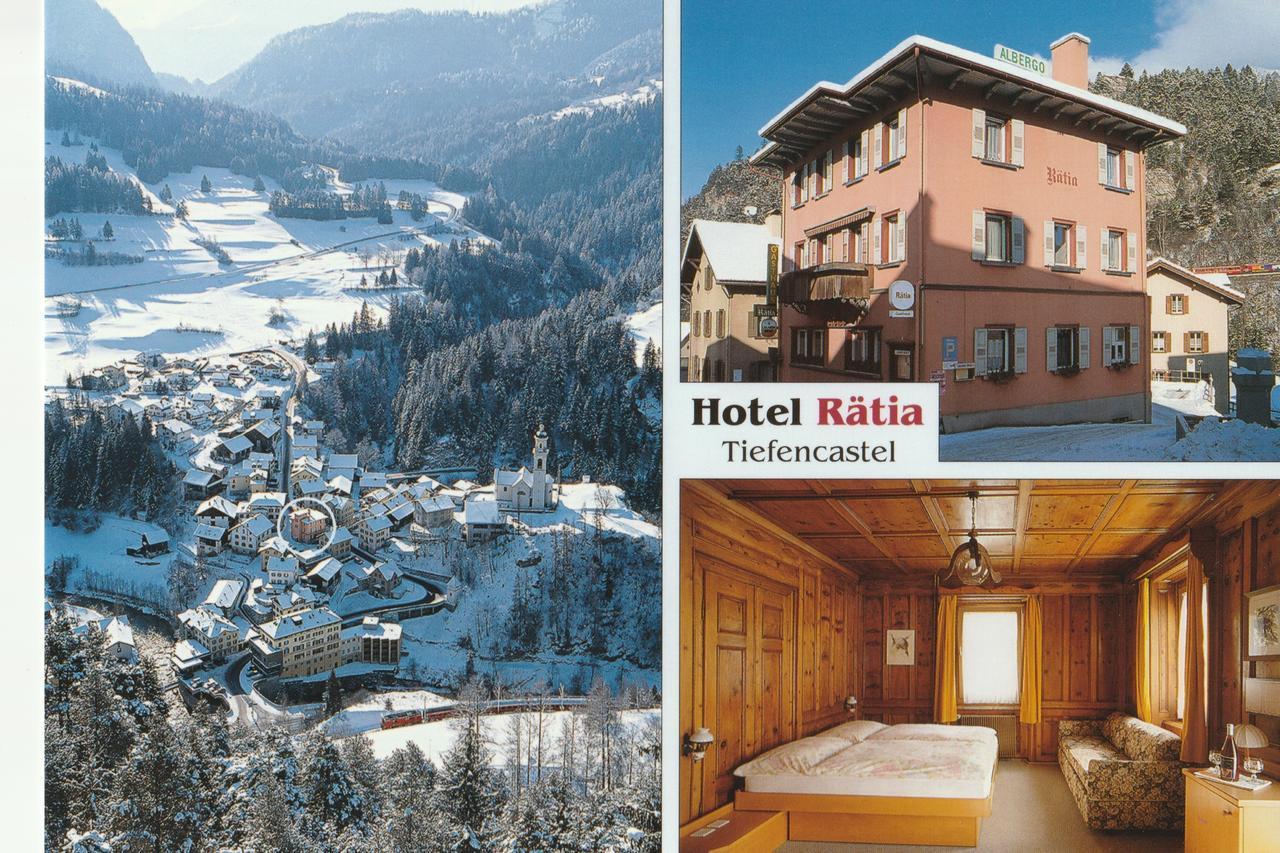 Hotel Raetia 티에펜카스텔 외부 사진